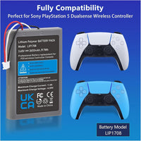 Thumbnail for PS5 Controller Battery 2-Pack 2650mAh