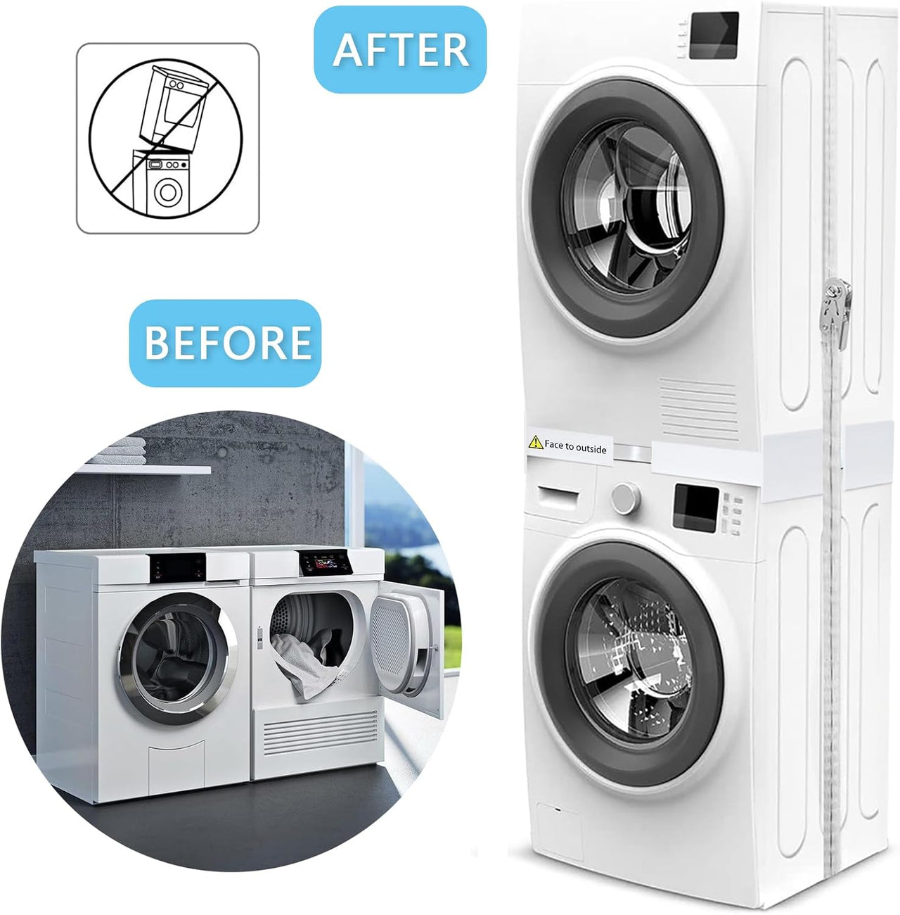 Washer Dryer Stacking Kit