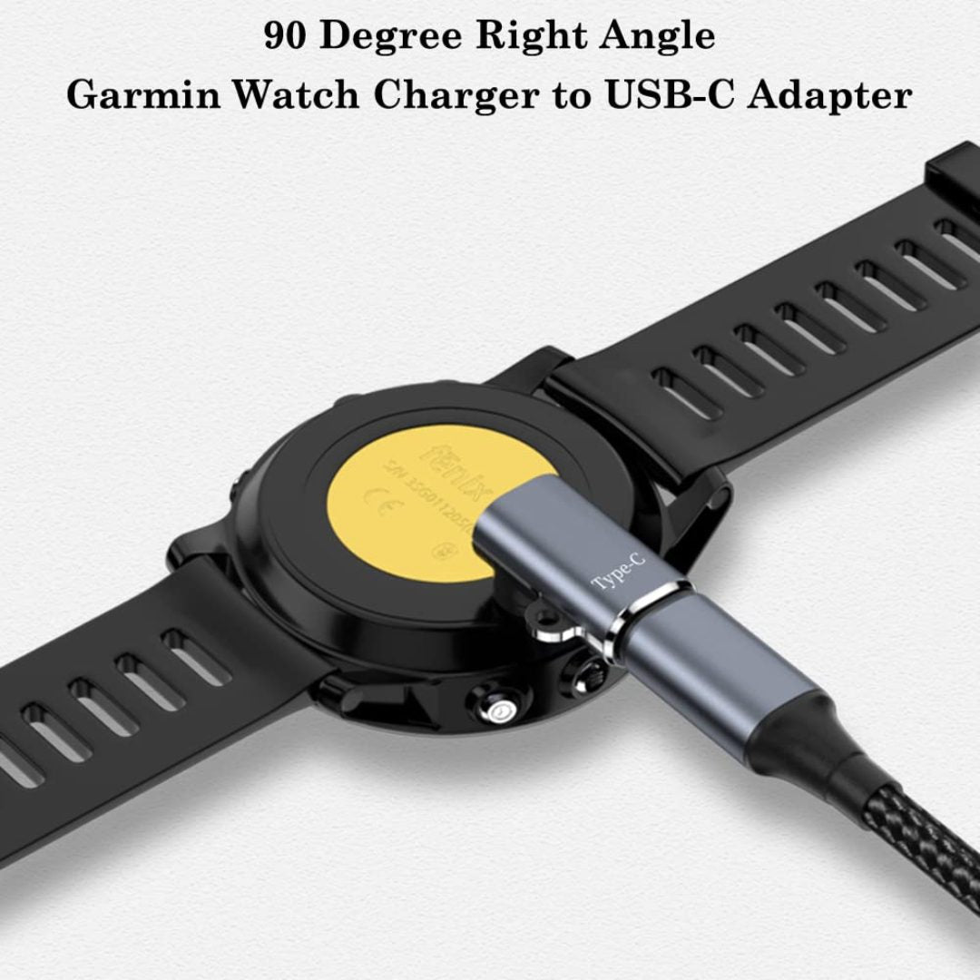 Lightning to Garmin Watch Charging Adapter Charger