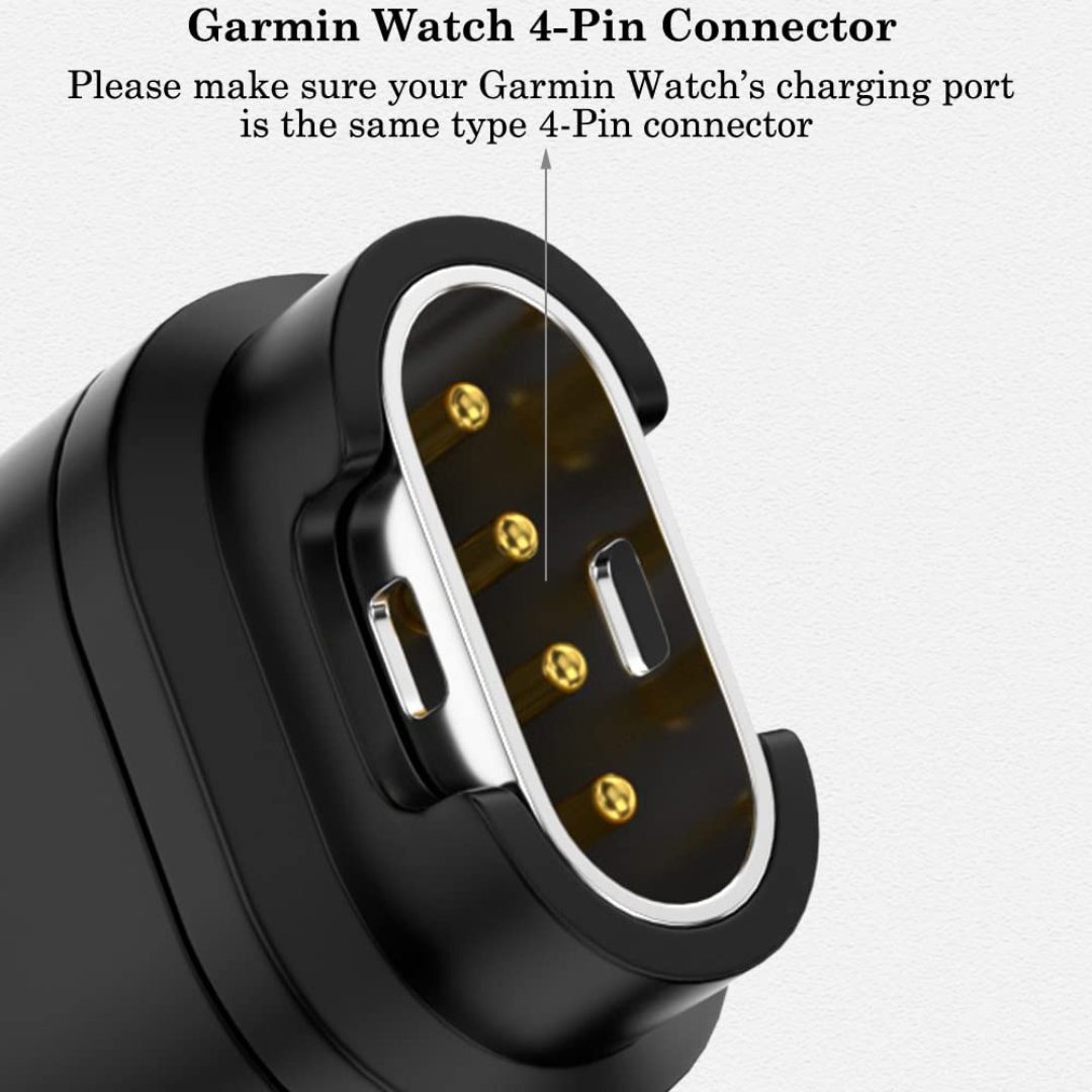 Lightning to Garmin Watch Charging Adapter Charger