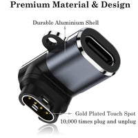Thumbnail for Lightning to Garmin Watch Charging Adapter Charger