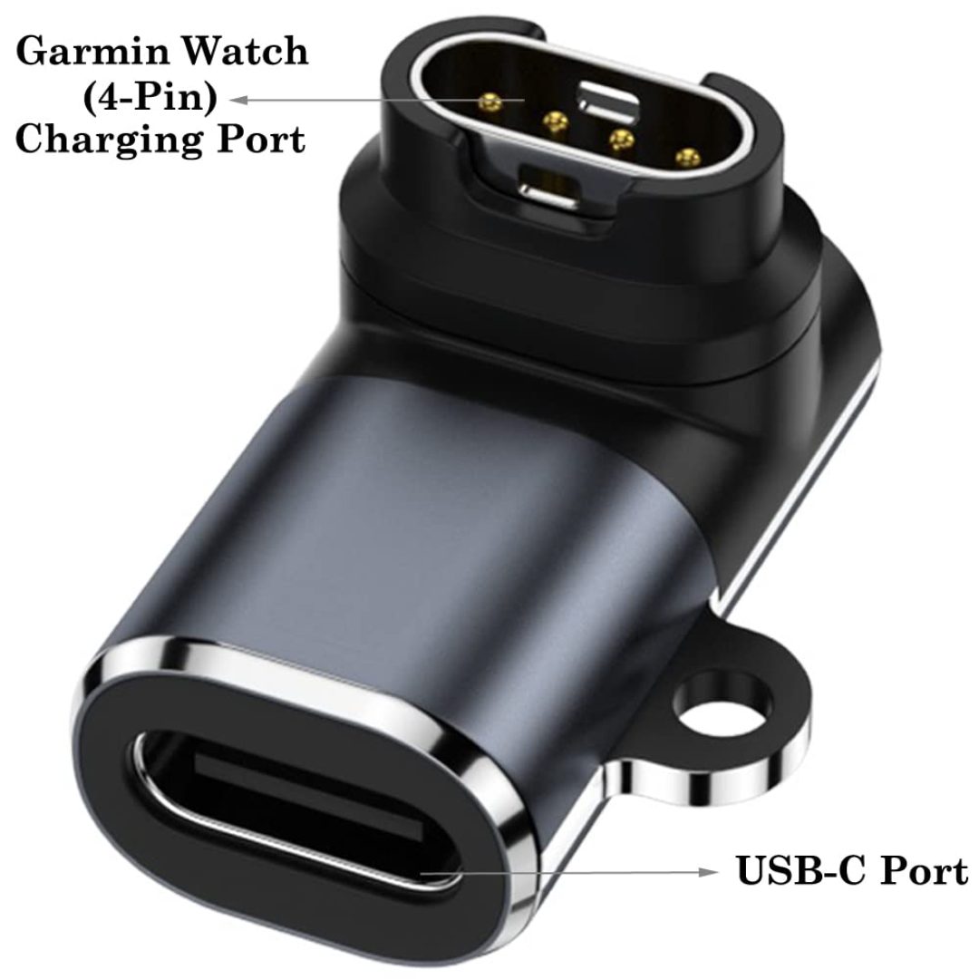 Lightning to Garmin Watch Charging Adapter Charger