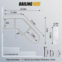 Thumbnail for Handrail Outdoor Stair Handrail Outdoor