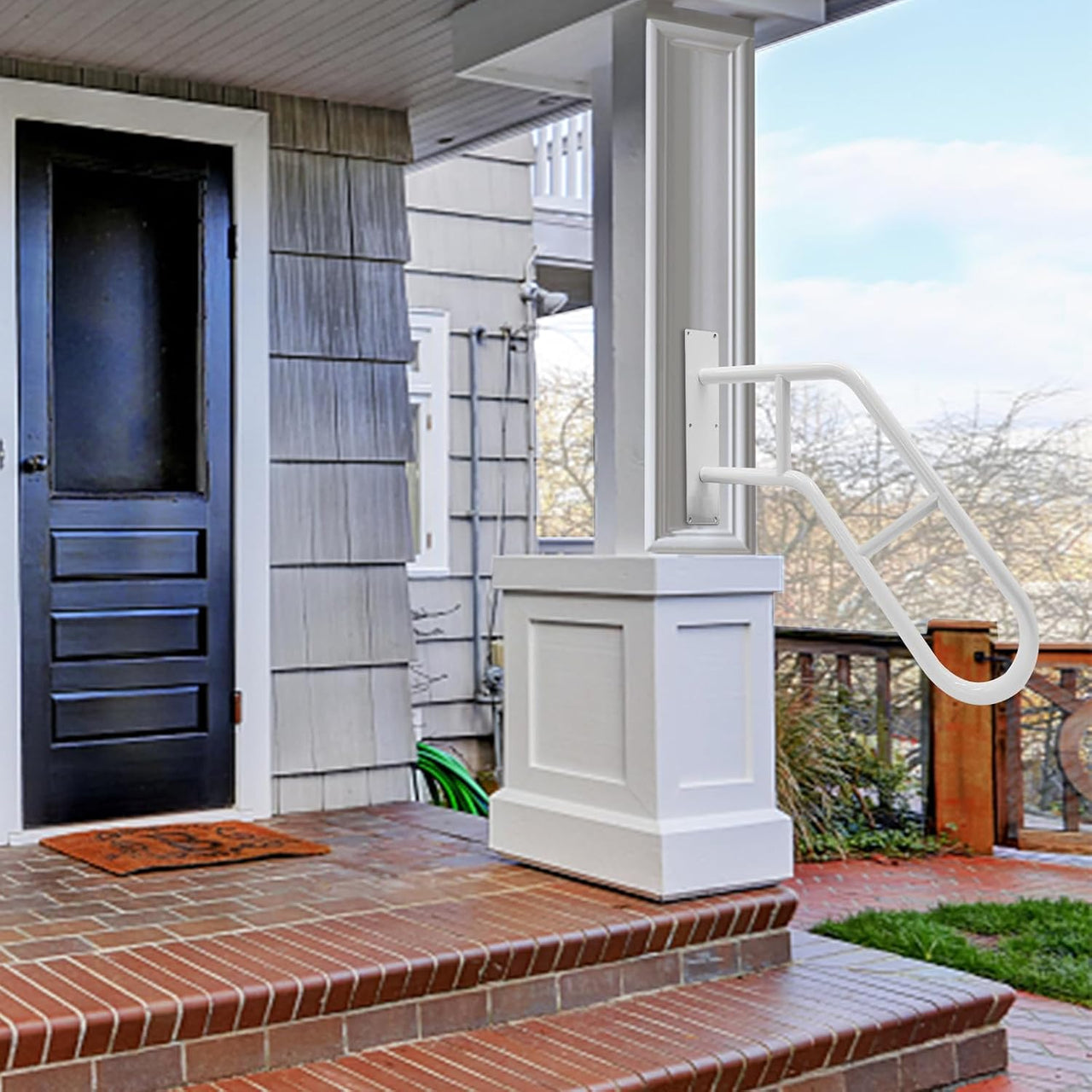 Handrail Outdoor Stair Handrail Outdoor