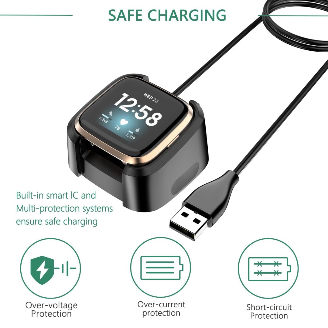 Charging Cable for Fitbit Versa 2