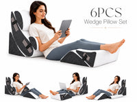 Thumbnail for 6PCS Orthopedic Bed Wedge Pillow Set