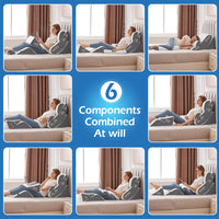 Thumbnail for 6PCS Orthopedic Bed Wedge Pillow Set