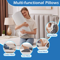 Thumbnail for 6PCS Orthopedic Bed Wedge Pillow Set