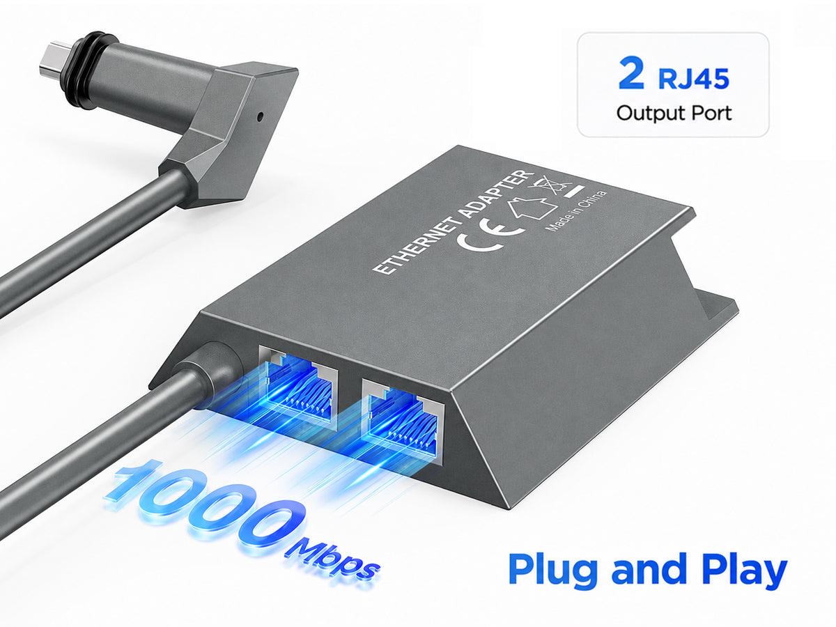 Starlink Gen 2 Ethernet Wired Network Adapter for Starlink