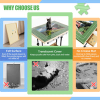 Thumbnail for Jigsaw Puzzle Table Height Adjustable