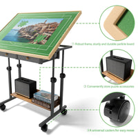 Thumbnail for Jigsaw Puzzle Table Height Adjustable
