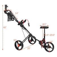 Thumbnail for Golf Club Cart Trolley Golf Trundler
