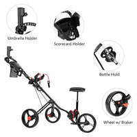 Thumbnail for Golf Club Cart Trolley Golf Trundler