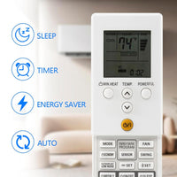 Thumbnail for Fujitsu Air Conditioner Heat Pump Replacement Remote Control