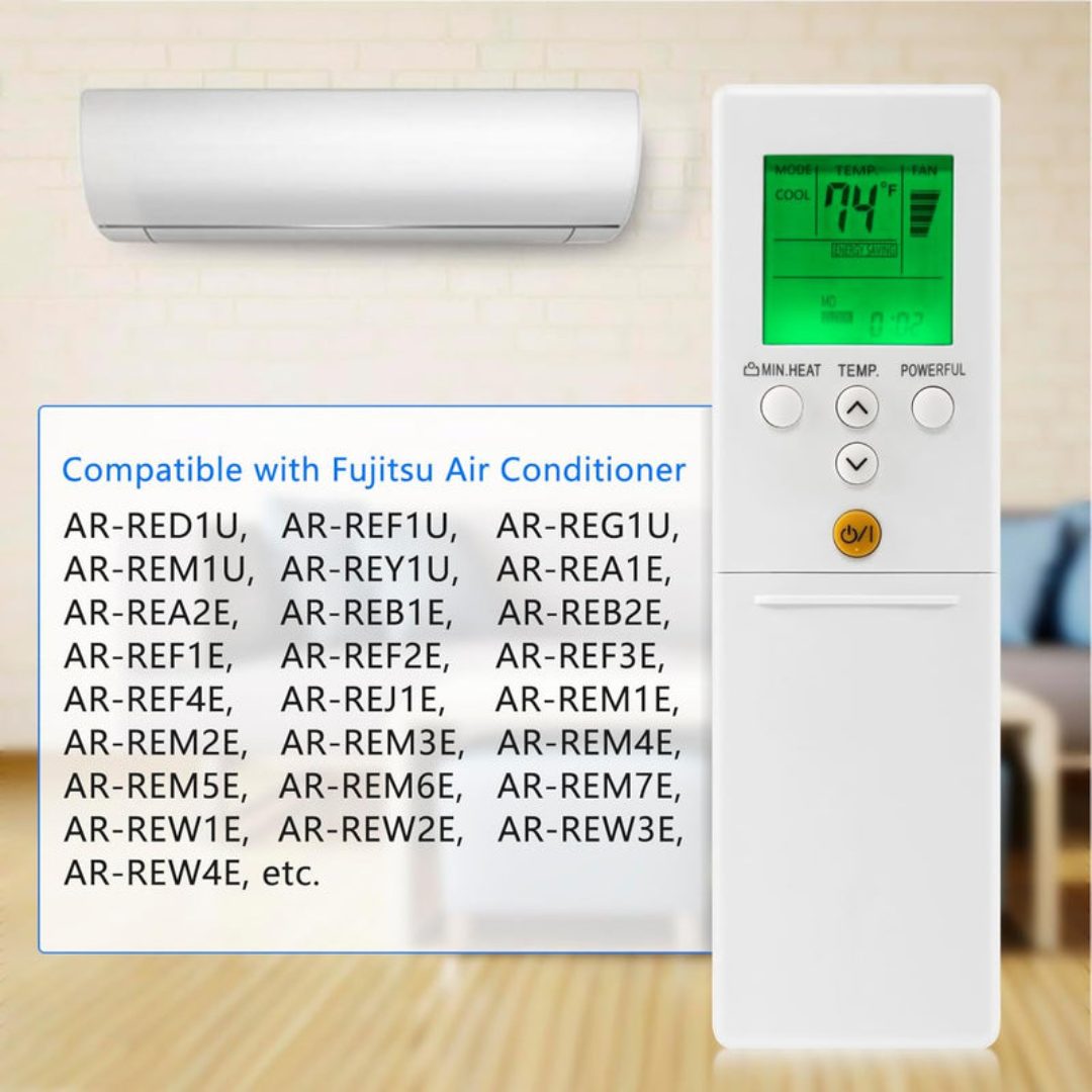 Fujitsu Air Conditioner Heat Pump Replacement Remote Control