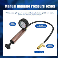 Thumbnail for Radiator Pressure Tester Kit 34 Pcs