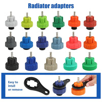 Thumbnail for Radiator Pressure Tester Kit 34 Pcs