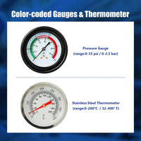 Thumbnail for Radiator Pressure Tester Kit 34 Pcs