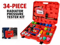Thumbnail for Radiator Pressure Tester Kit 34 Pcs