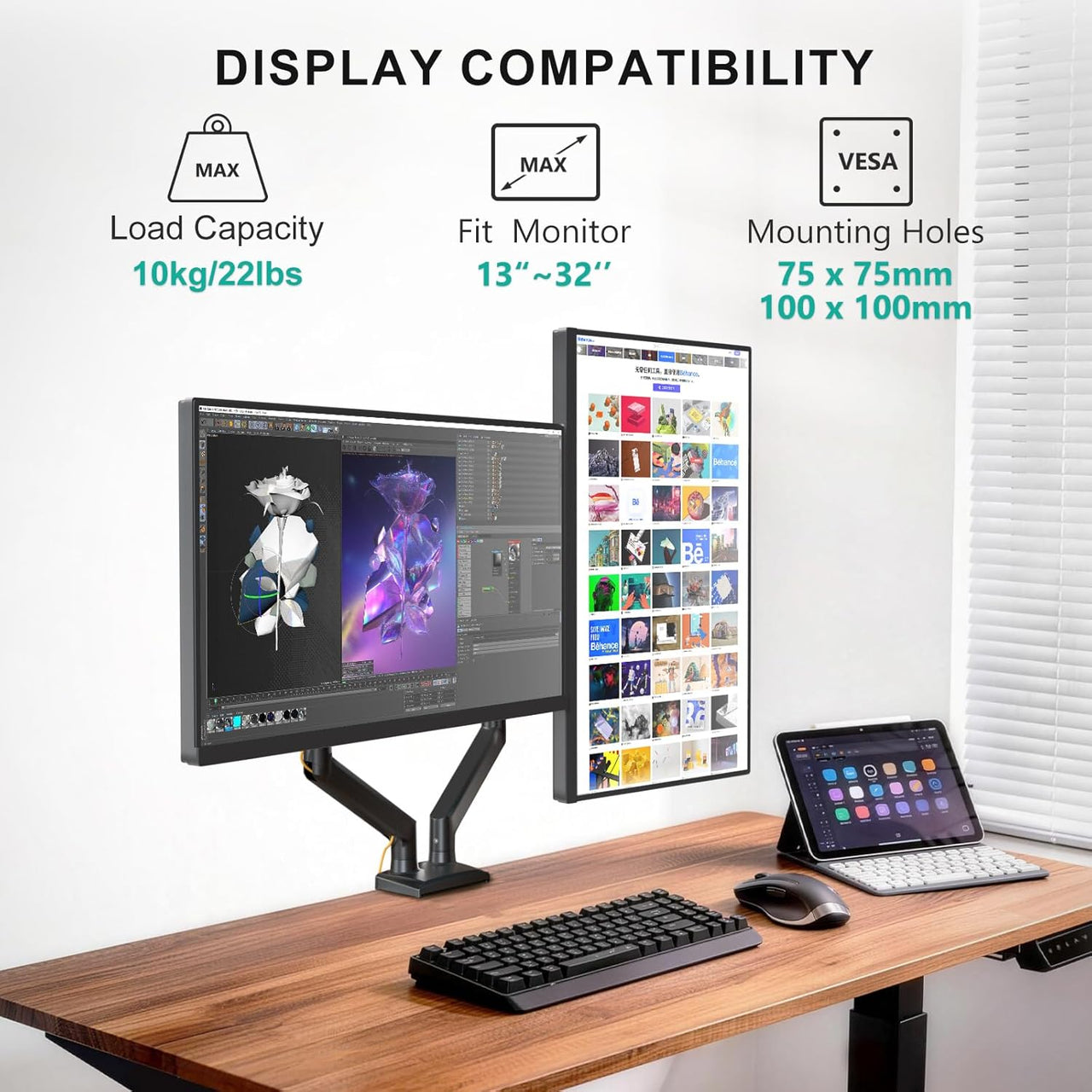 Dual Monitor Stand