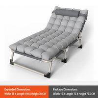 Thumbnail for Folding Bed with Mattress