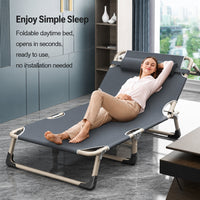 Thumbnail for Folding Bed with Mattress