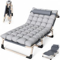 Thumbnail for Folding Bed with Mattress