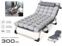 Thumbnail for Folding Bed with Mattress