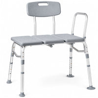Thumbnail for Adjustable Shower Chair Bath Tub Transfer Bench for Elderly Disabled