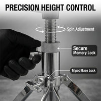 Thumbnail for Drum Stool Saddle Throne Double Braced Tripod Base