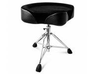 Thumbnail for Drum Stool Saddle Throne Double Braced Tripod Base