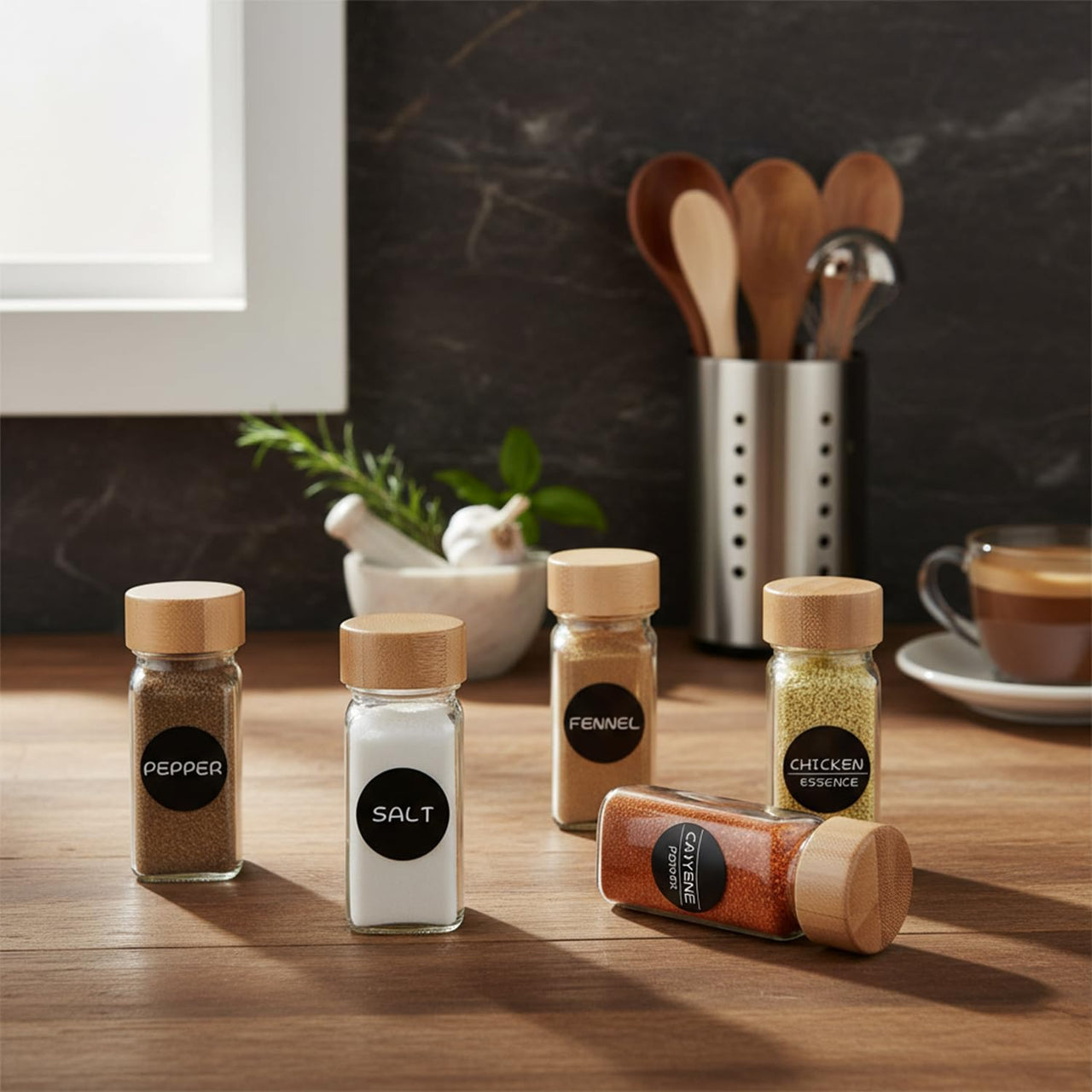 Spice Jar Set 24 Pcs