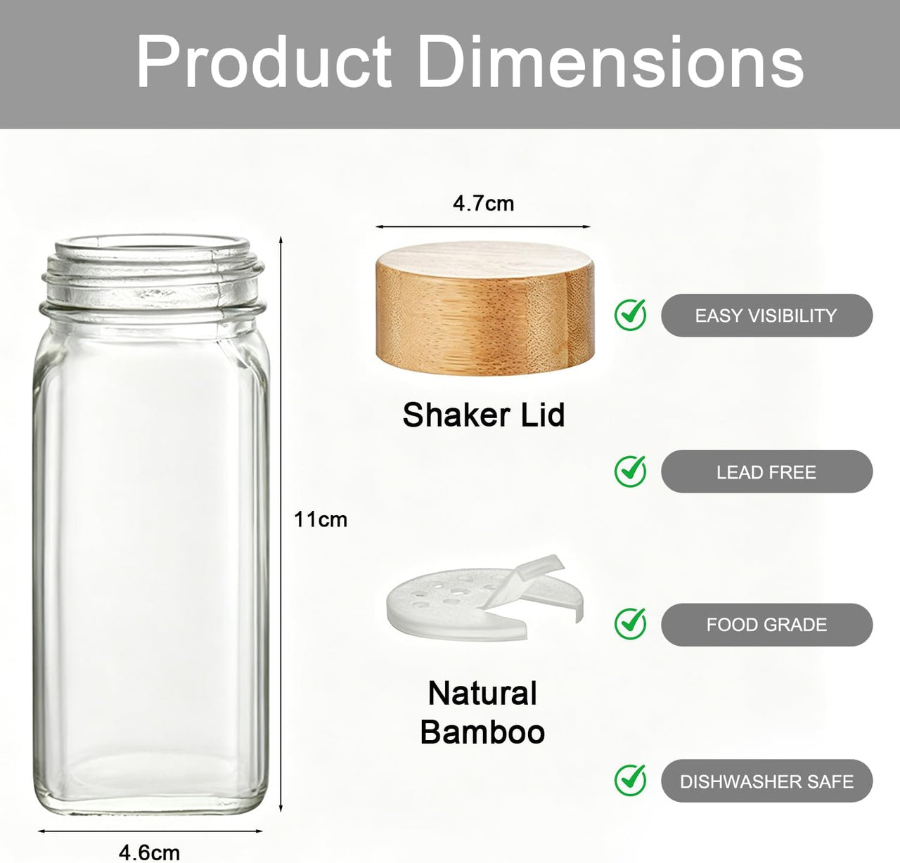Spice Jar Set 24 Pcs
