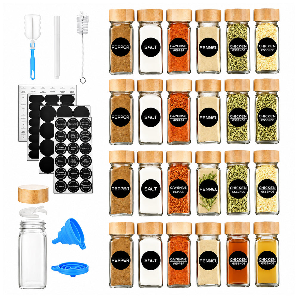 Spice Jar Set 24 Pcs