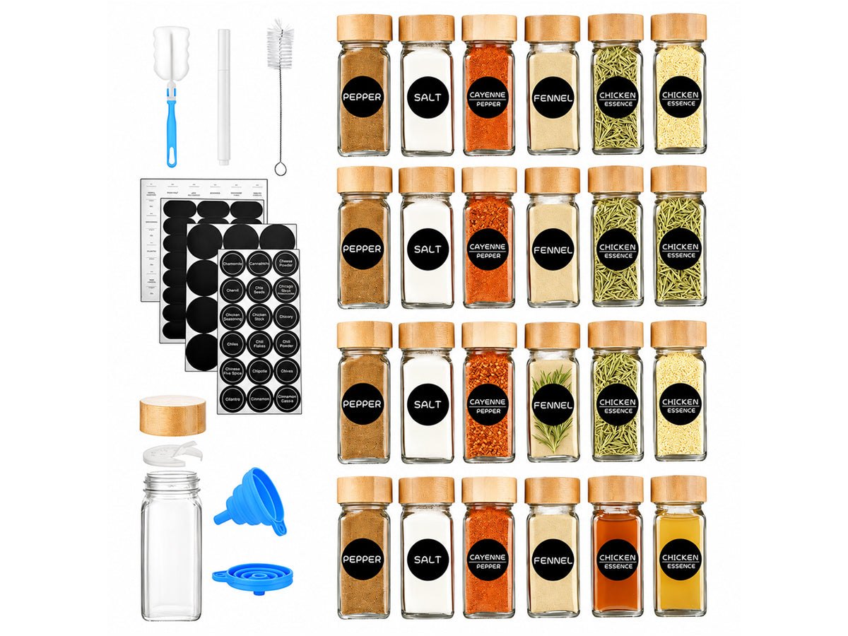 Spice Jar Set 24 Pcs