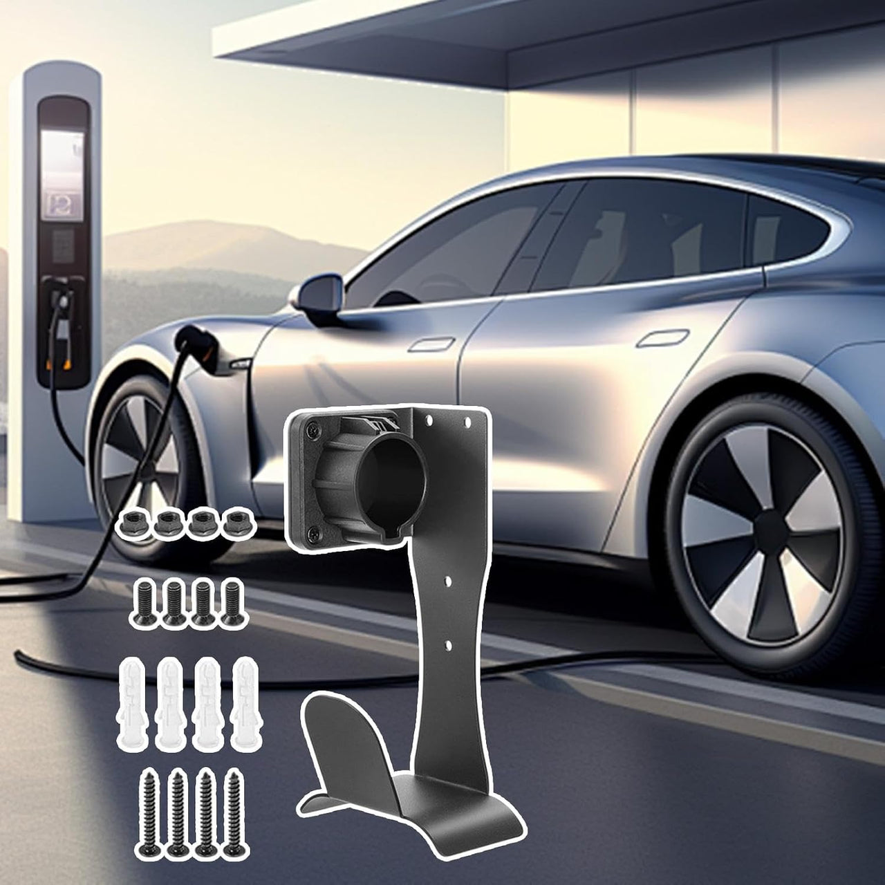 EV Charger Holder Wall Mount Type 1