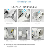 Thumbnail for 8inch Inline Extractor Fan Exhaust Duct