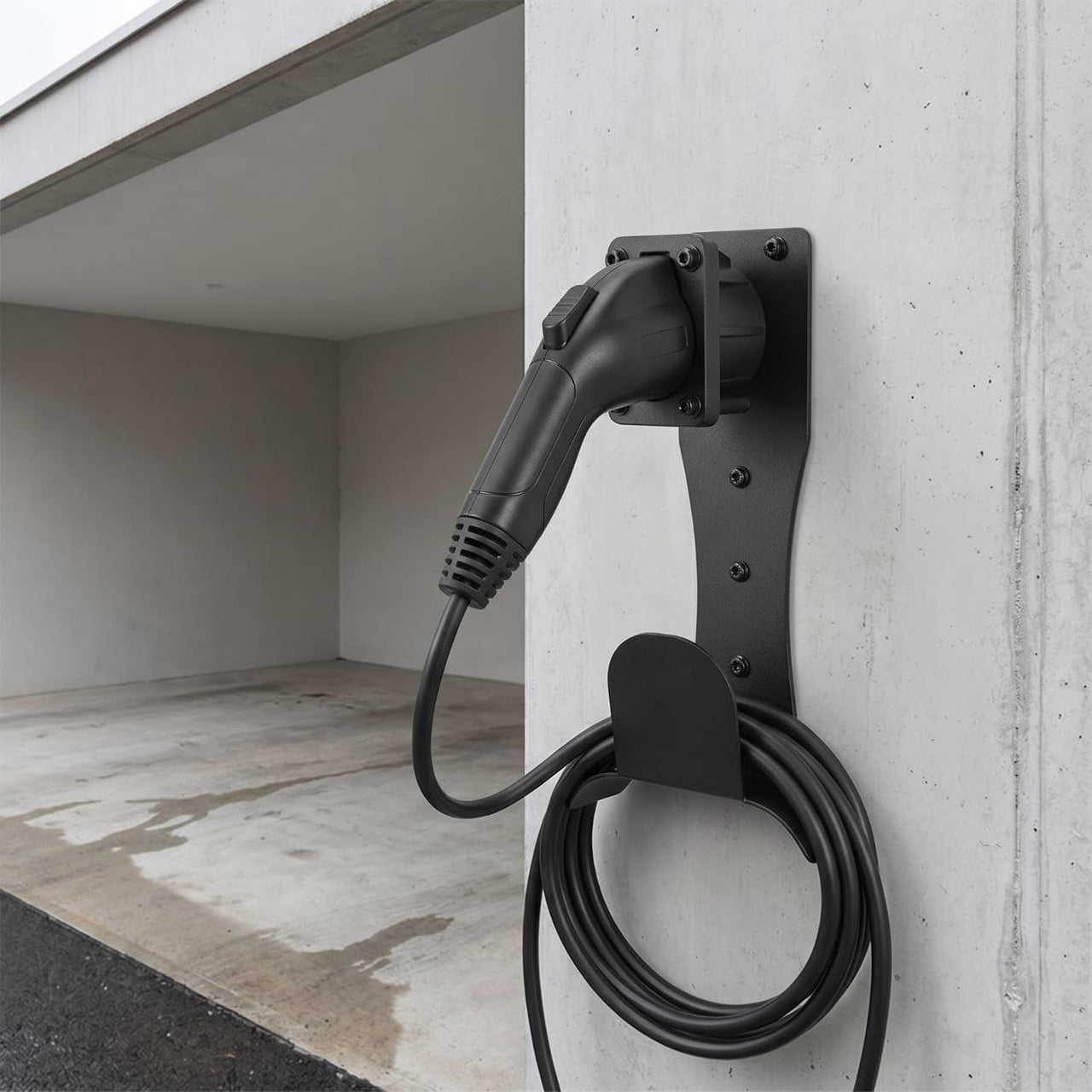 EV Charger Holder Wall Mount Type 2