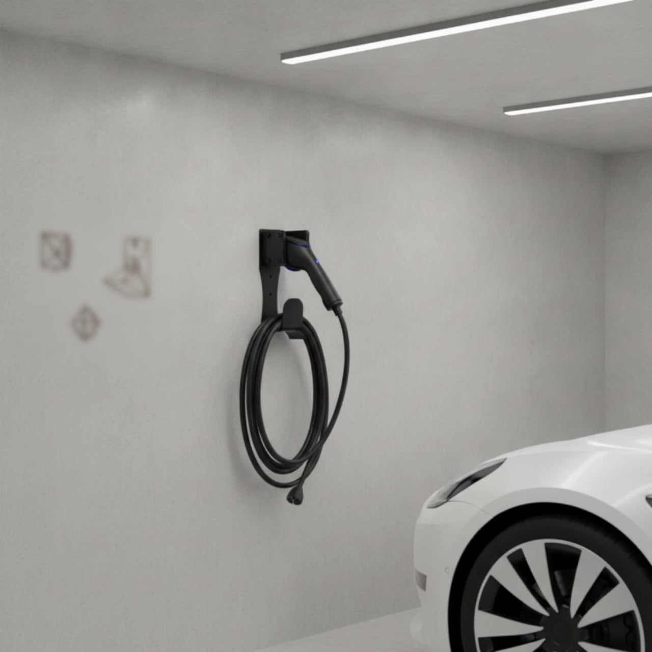 EV Charger Holder Wall Mount Type 2