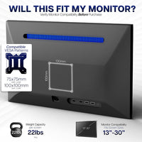 Thumbnail for Dual Monitor Desk Mount Stand