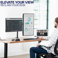 Thumbnail for Dual Monitor Desk Mount Stand