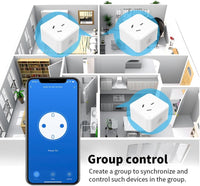 Thumbnail for Tuya WiFi Smart Plug – 16A Smart Socket with App & Voice Control