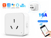 Thumbnail for Tuya WiFi Smart Plug – 16A Smart Socket with App & Voice Control