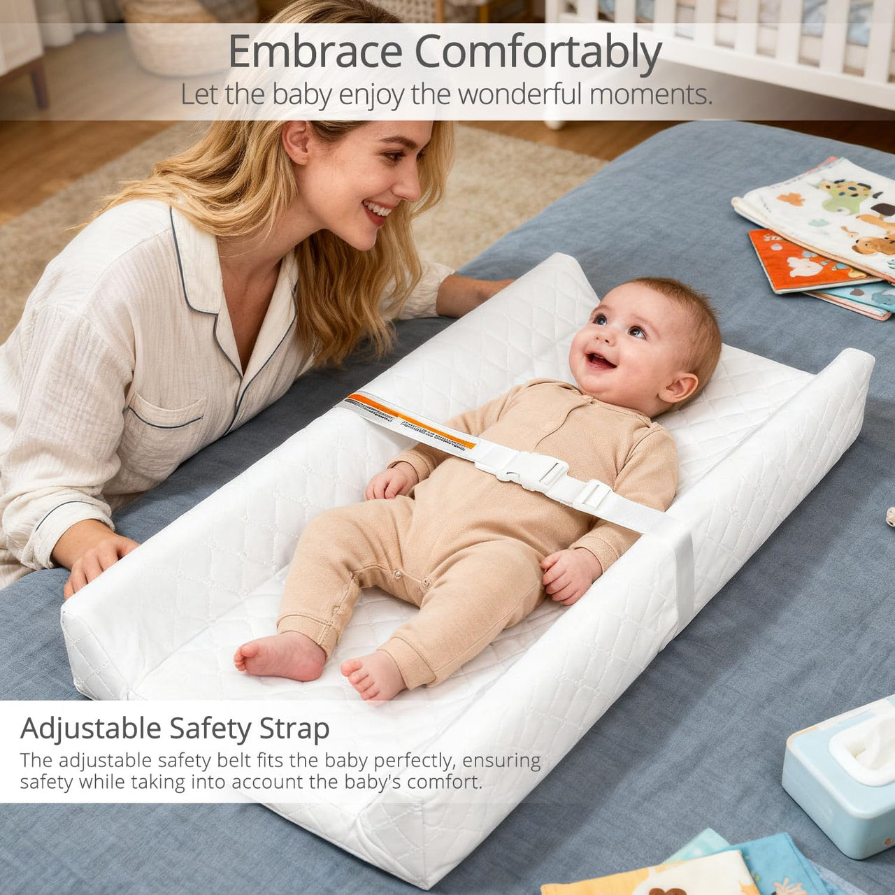 Quilted Change Pad Diaper Changing Mat