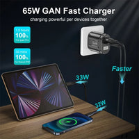 Thumbnail for 65W GaN USB-C Wall Charger