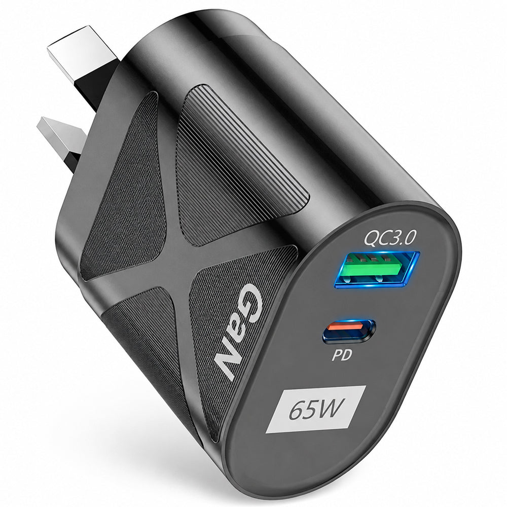 65W GaN USB-C Wall Charger