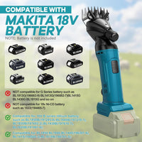 Thumbnail for Cordless Electric Sheep Clipper Shearing Tool