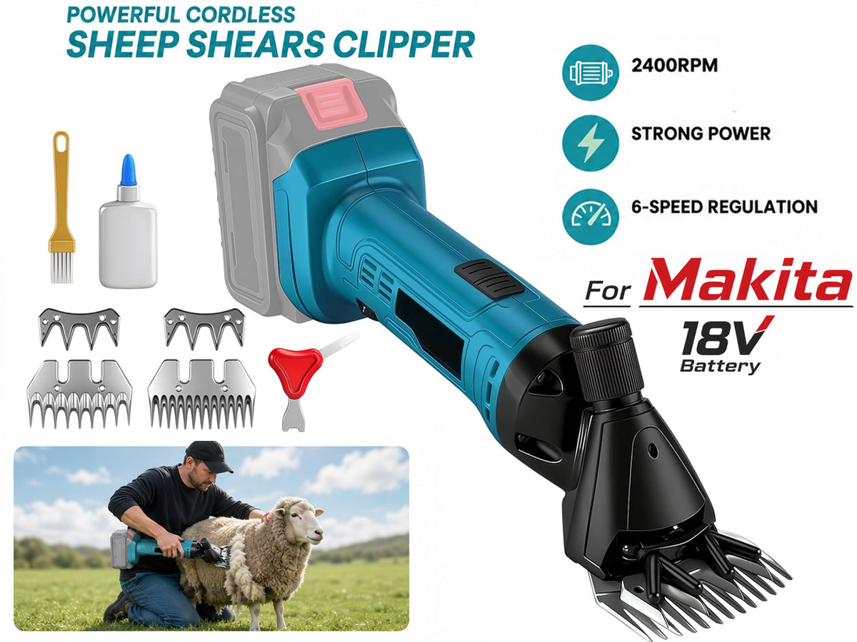 Cordless Electric Sheep Clipper Shearing Tool