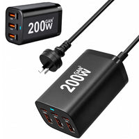 Thumbnail for 200W GaN USB-C Wall Charger