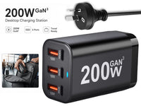 Thumbnail for 200W GaN USB-C Wall Charger